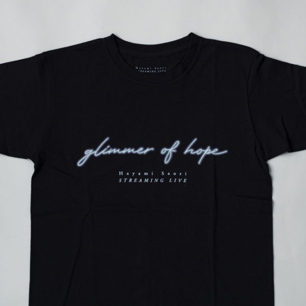 「Hayami Saori STREAMING LIVE “glimmer of hope”」Tシャツ